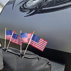 Cover Knob Flag Holder - M5 threads -  (2-Pack)