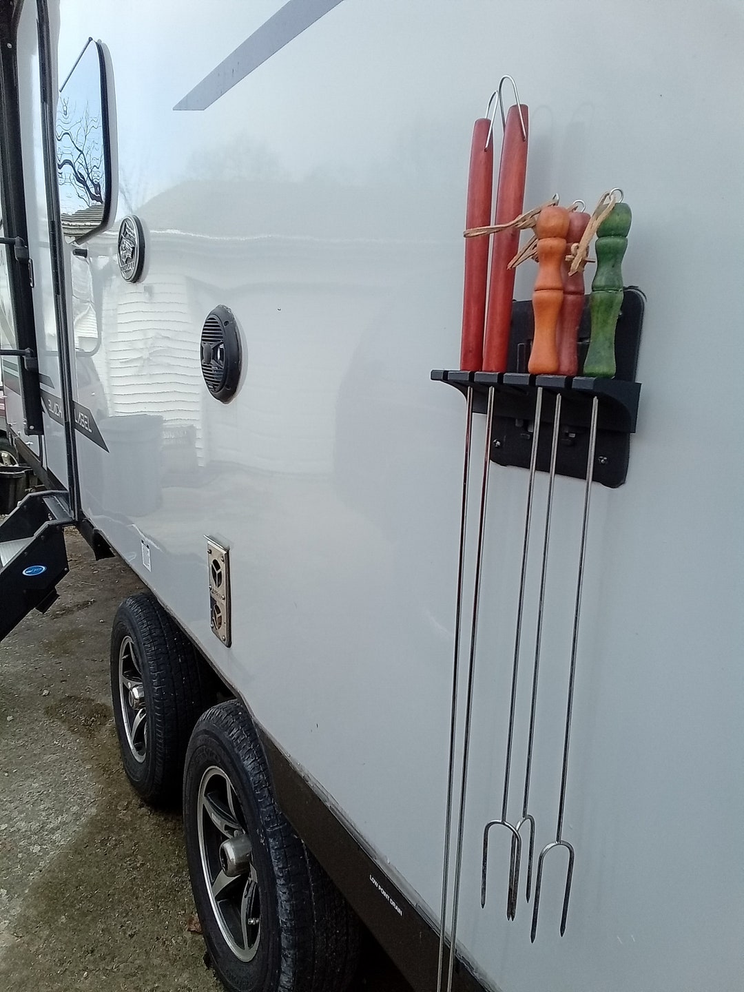 Roasting Stick Holder for Camper Outside PAW Style Tv Mount. Etsy