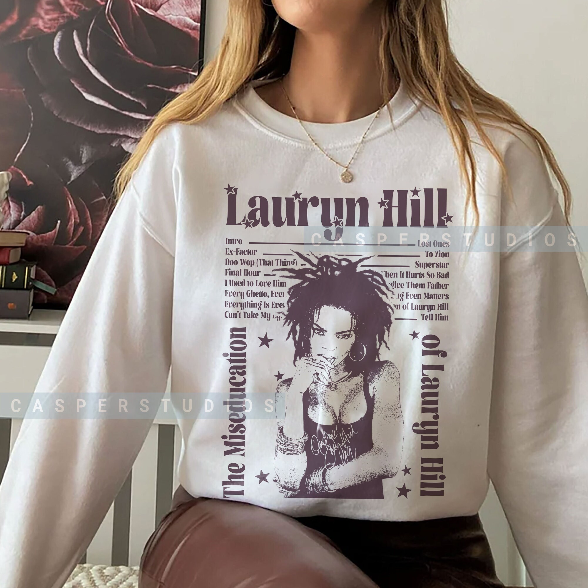 Lauryn Hill Graphic Unisex Shirt, Inspired Bootleg Lauryn Hill Shirt, Rock  Pop Music Shirt, Lauryn Hill Gift for Men Women Unisex Tshirt 