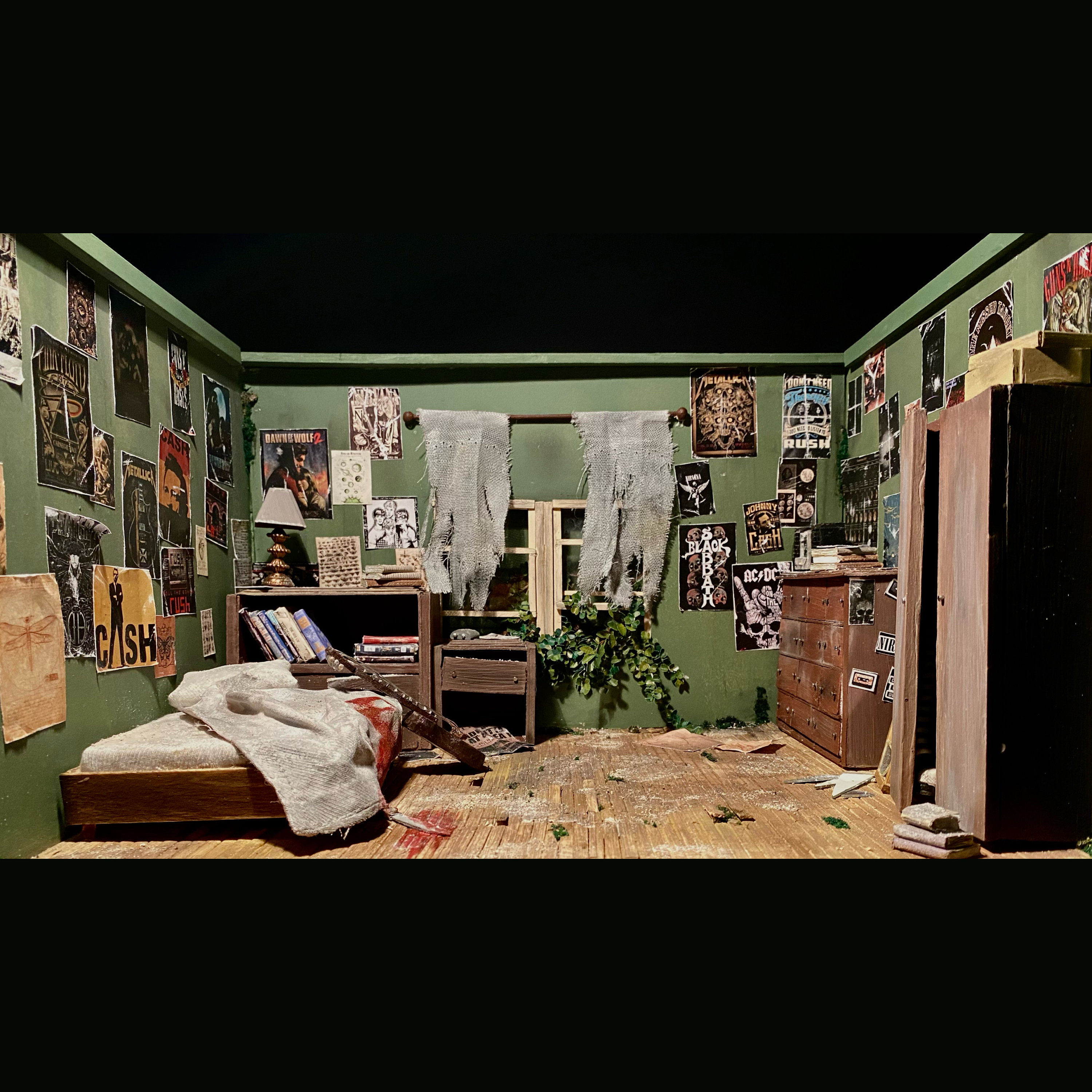 The Last of Us Diorama Ellie,tlou2 ,miniatures,dollhouse