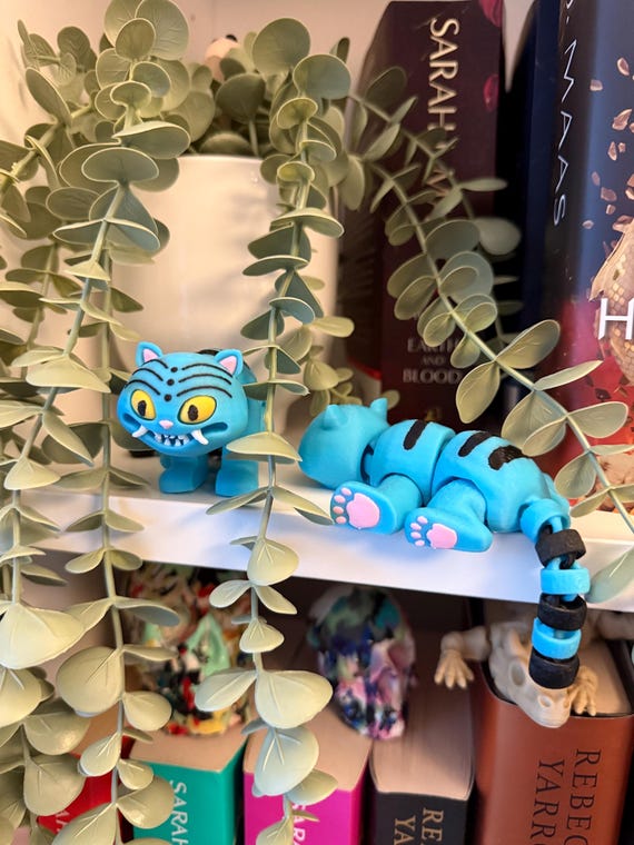 Articulated Derpy Tiger | K-pop Demon Hunters Inspired 3D Print