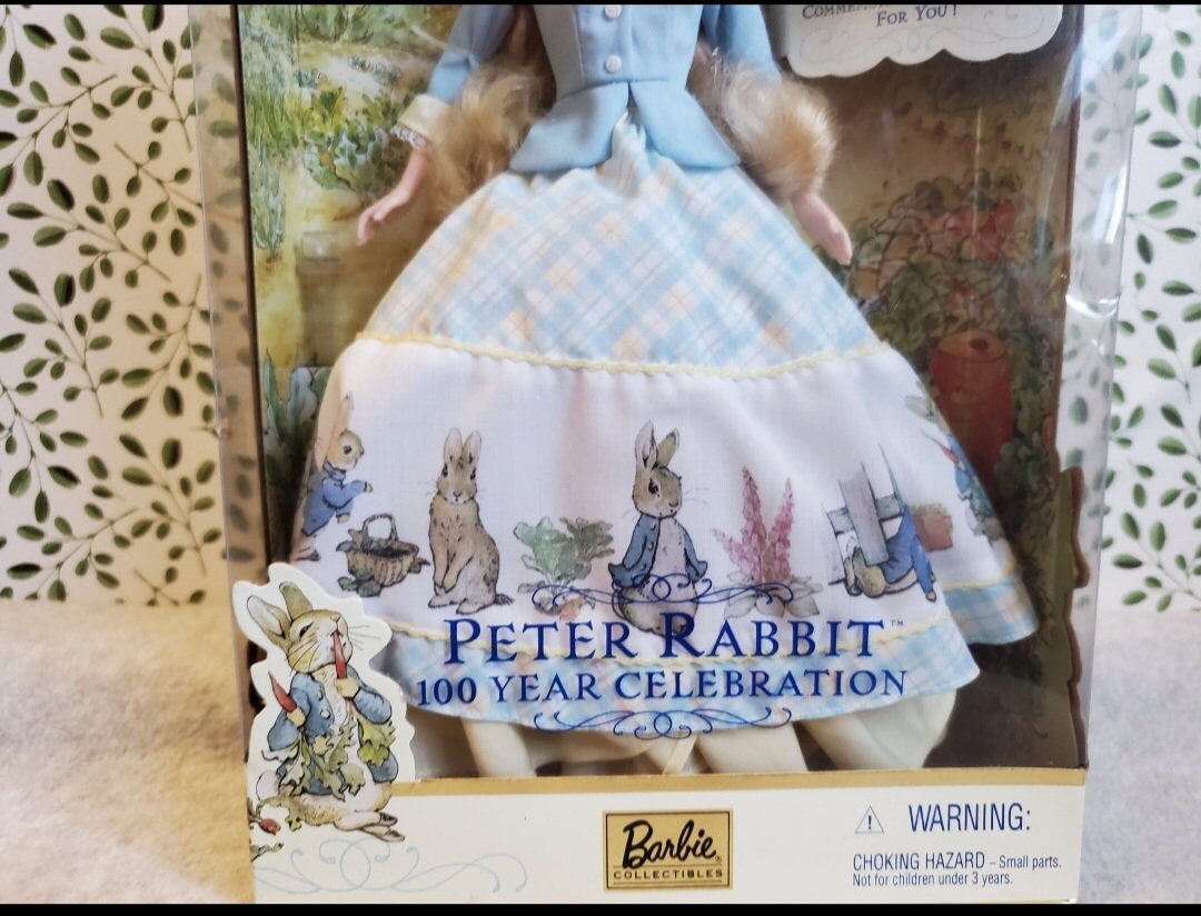 Peter rabbit 100 year celebration barbie sales