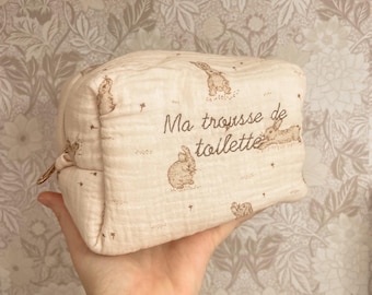 toiletry bag - makeup bag - baby bag - children's bag - diaper bag