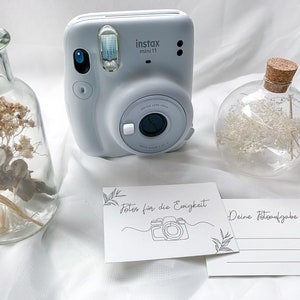 Fotoaufgaben für JGA | Fotospiel zum Junggesellinnenabschied | Blanko-Fotokarten mit Fotoaufgabenliste als PDF | Geschenkidee Hochzeit