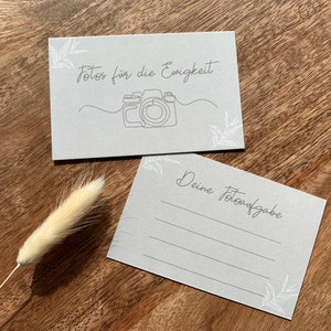 Fotoaufgaben für JGA | Fotospiel zum Junggesellinnenabschied | Blanko-Fotokarten mit Fotoaufgabenliste als PDF | Geschenkidee Hochzeit