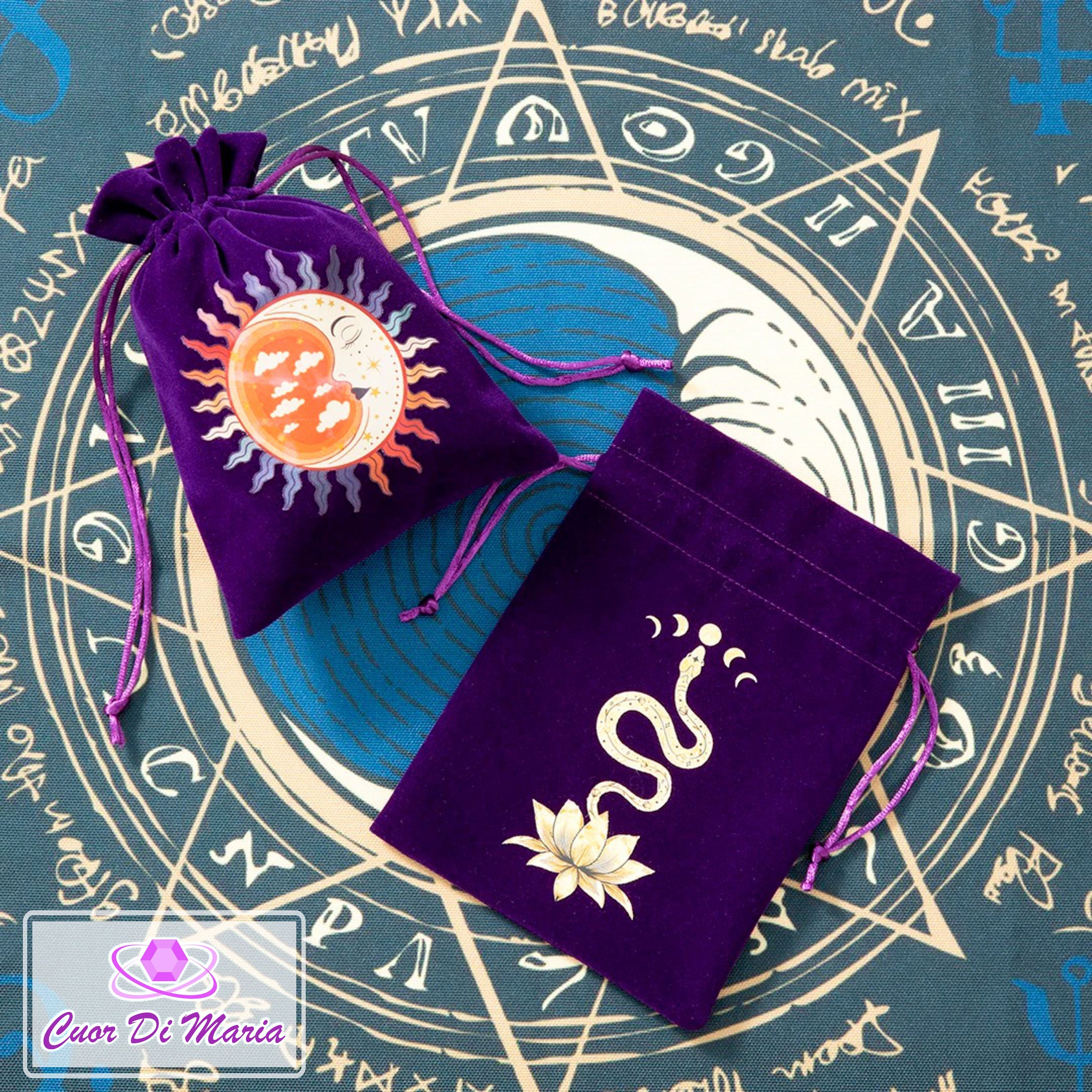 Tarot Card Bag, Tarot Pouch, Oracle Card Bag, Rune Pouch, Oracle Pouch
