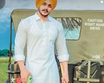 Mens Cotton Kurta Pajama Set: Traditional Indian Clothing