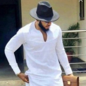 Mens kurta, African kurta pajama set, Wedding kurta, African designs kurta, White color kurta, 100%Cotton Party wear kurta pajama set,