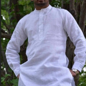 Handmade Cotton Kurta: Traditional Indian Menswear