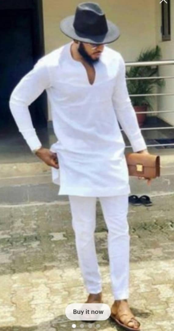 Mens Kurta African Kurta Pajama Set Wedding Kurta African Designs Kurta White Color Kurta 100 cotton Party Wear Kurta Pajama Set Etsy Canada