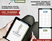 Undated Digital Planner for Tablets, Notability Compatible, iPad Planner, Digital Notebook, Customizable Pages, Goodnotes & Xodo Templates