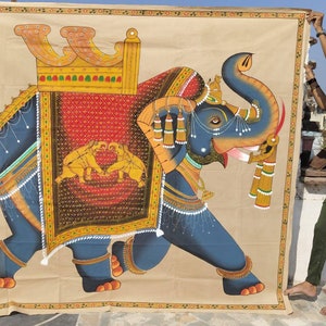 Handmade elephant Painting