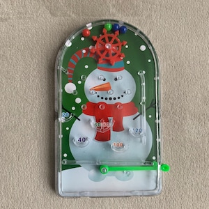 1-100 Christmas mini pinball game, stocking filler/reward/gift/toy image 3