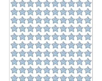 100 silver holographic star stickers great for teacher and parent rewards and craft projects