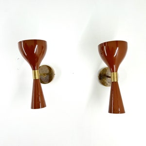 Modern 2-Light Up Down Pleated Glass Cone Wall Sconce White Glass
