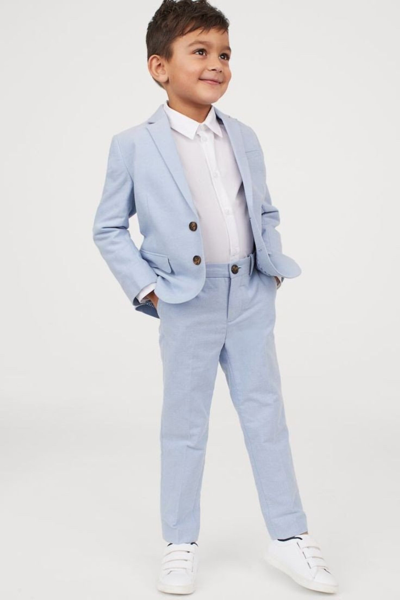 Light Blue Kid Suit Page Boy Dress Etsy