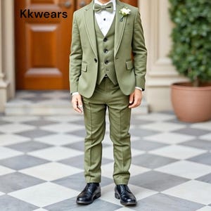 Boy & kid Tuxedo Jacket - Boy Formal Suit - Toddler Wedding Wear - Gift For Little Groomsmen - Ring Bearer Suit - Page Boy Suit - Boy&#39;s Suit