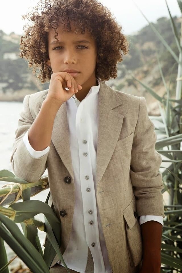 KID'S LINEN SUIT Kid Suit Kid Wedding Suit Suit for Kids Boy's Linen