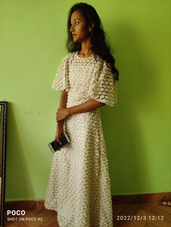 frock hand design for ladies