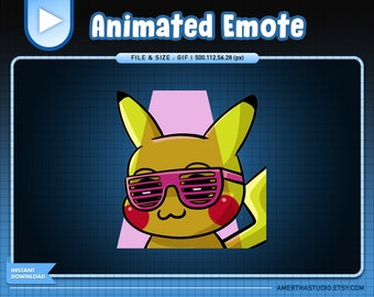 Animated Emotes Vibing | Twitch Emote | Streamer Emote | Discord Emotes | Twitch Graphics | Animated Twitch