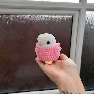 Crochet Pigeon Plushie: Handmade Amigurumi Bird Toy