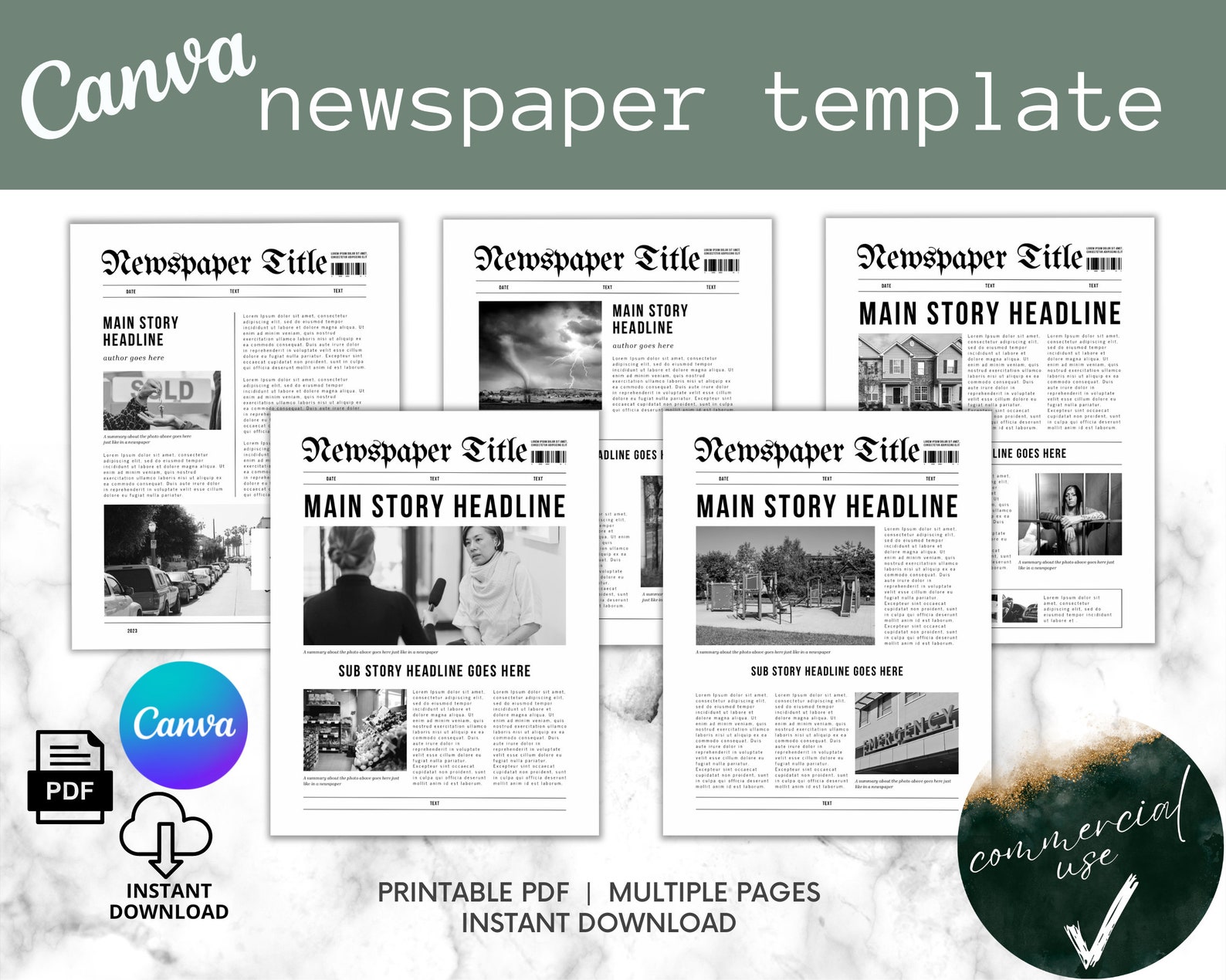 Newspaper Size In Canva Newspaper Size In Canva