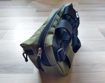 RIBAG VIC, bicycle waist bag, handlebar bag, food bag, bikepacking, reflective, TRAIL pouch