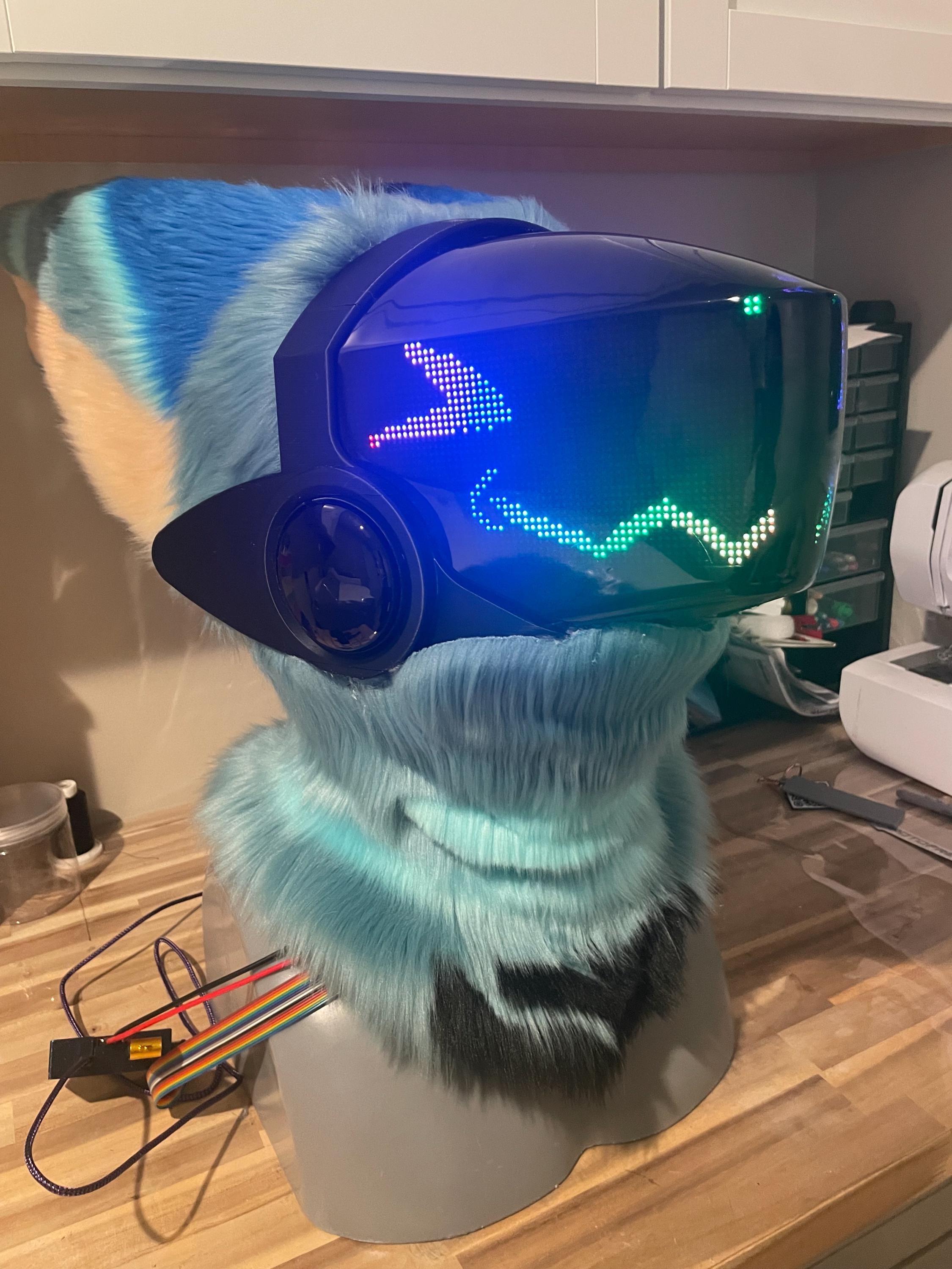 Custom Protogen Fursuit Head Commission - Etsy