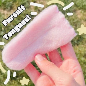 Fursuit tongues (compatible with Dino masks!)
