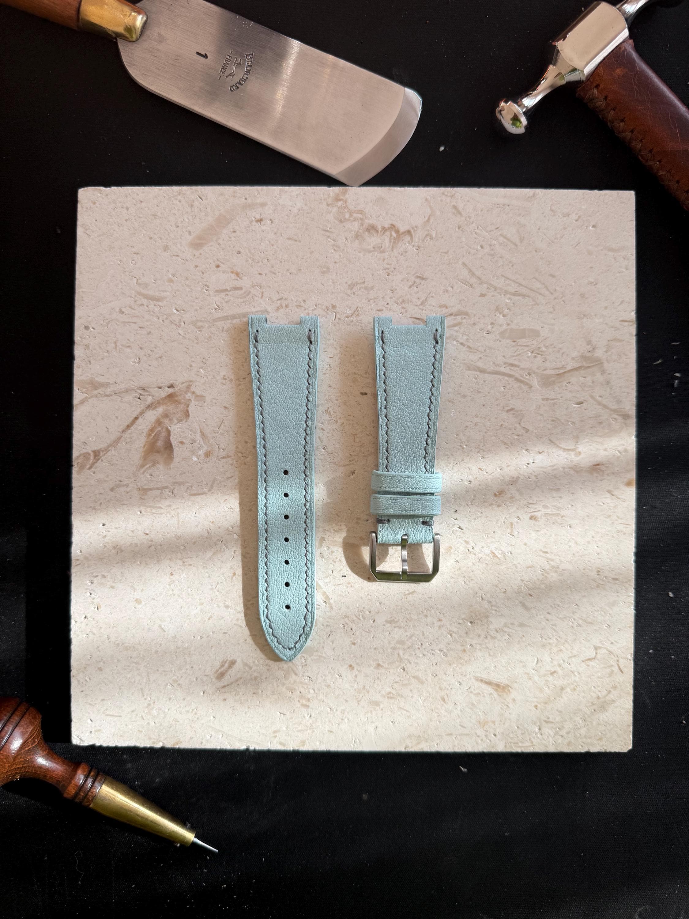 Citizen Zenshin Super Titanium / Eco-drive - Goat Leather Watch