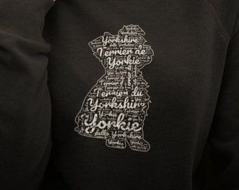 Einzartiges Yorkie Sweatshirt - Das perfekte Geschenk für Yorkie Liebhaber, Yorkshire Terrier Pullover!