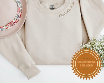 Mama Sweatshirt Jahrestag Geschenk Babyparty Pullover Muttertag T-Shirt Geburtstag