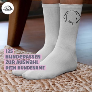Personalized Dog Ears Socks, Gift Dog Owner, Dog Portrait, Birthday Gifts for Women