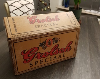 Grolsch crate of beer (collectors edition)