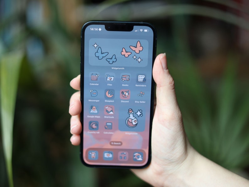 Dreamy Dusk Lofi Aesthetic iOS App Icons, Cute Pastel Wallpapers and Widgets for iPhone & Android zdjęcie 8