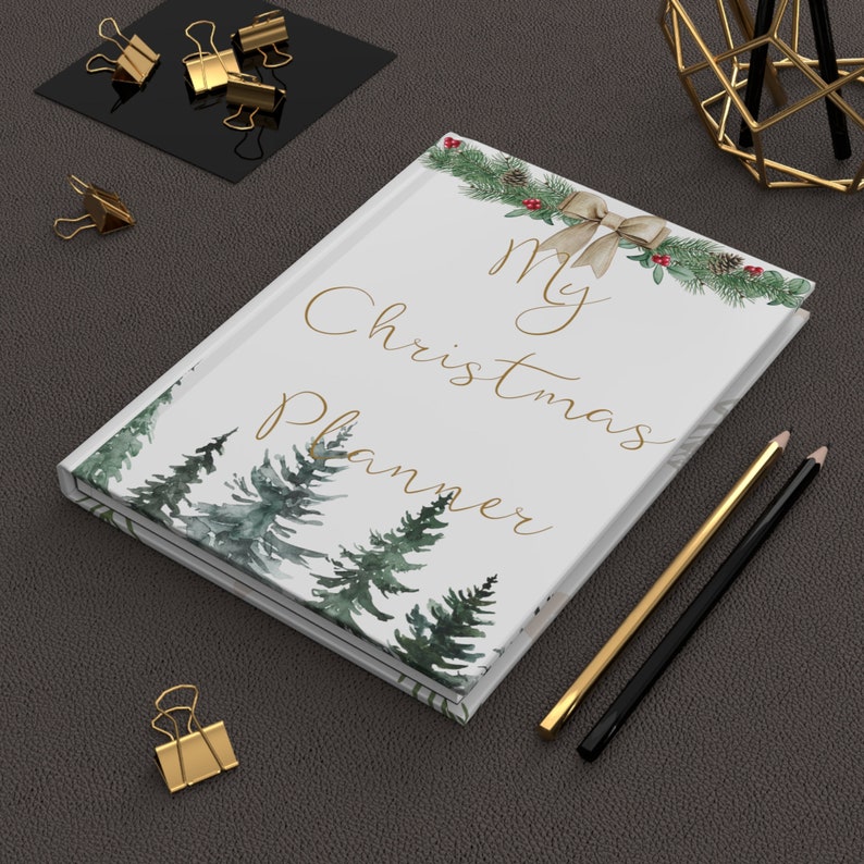 Hardcover Christmas Planner image 1