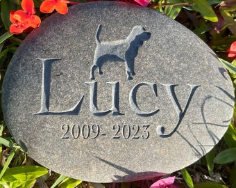 Pet Memorial Stones | Custom Engraved Pet Memorial Stones| Cherish Your Beloved Pet's Memory