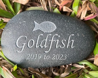 Personalized Fish Memorial Stones: A Tailored Tribute for Your Beloved Aquatic Companion