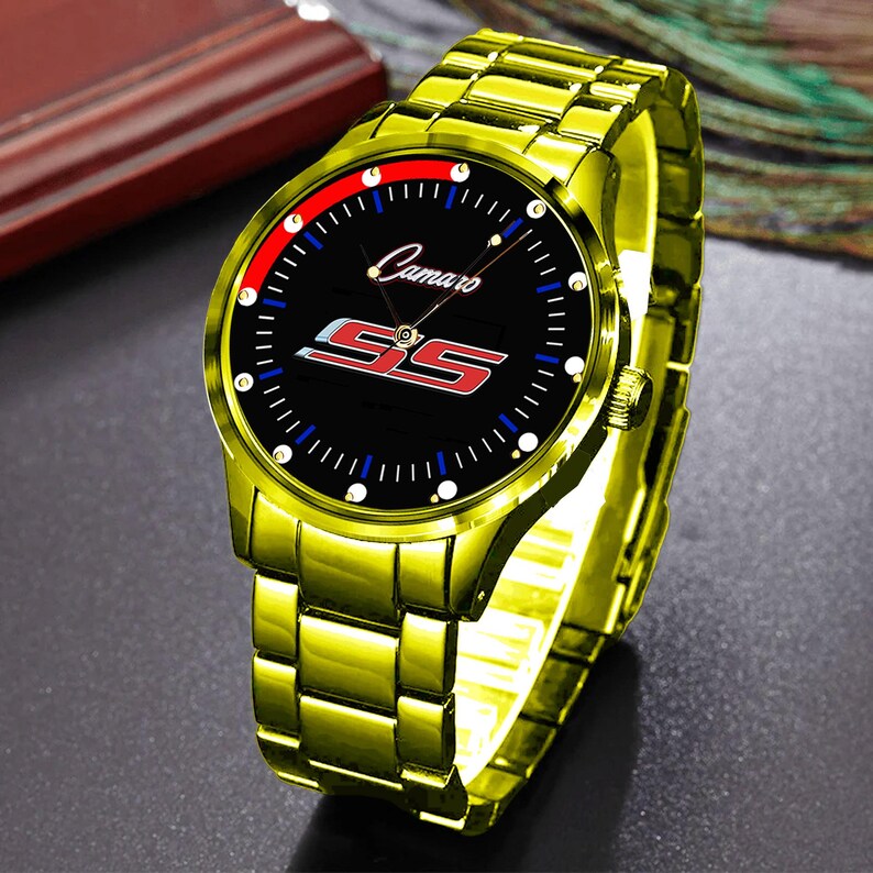 Chevy Camaro SS Logo Wristwatch for Men Sport Metal - Etsy Canada