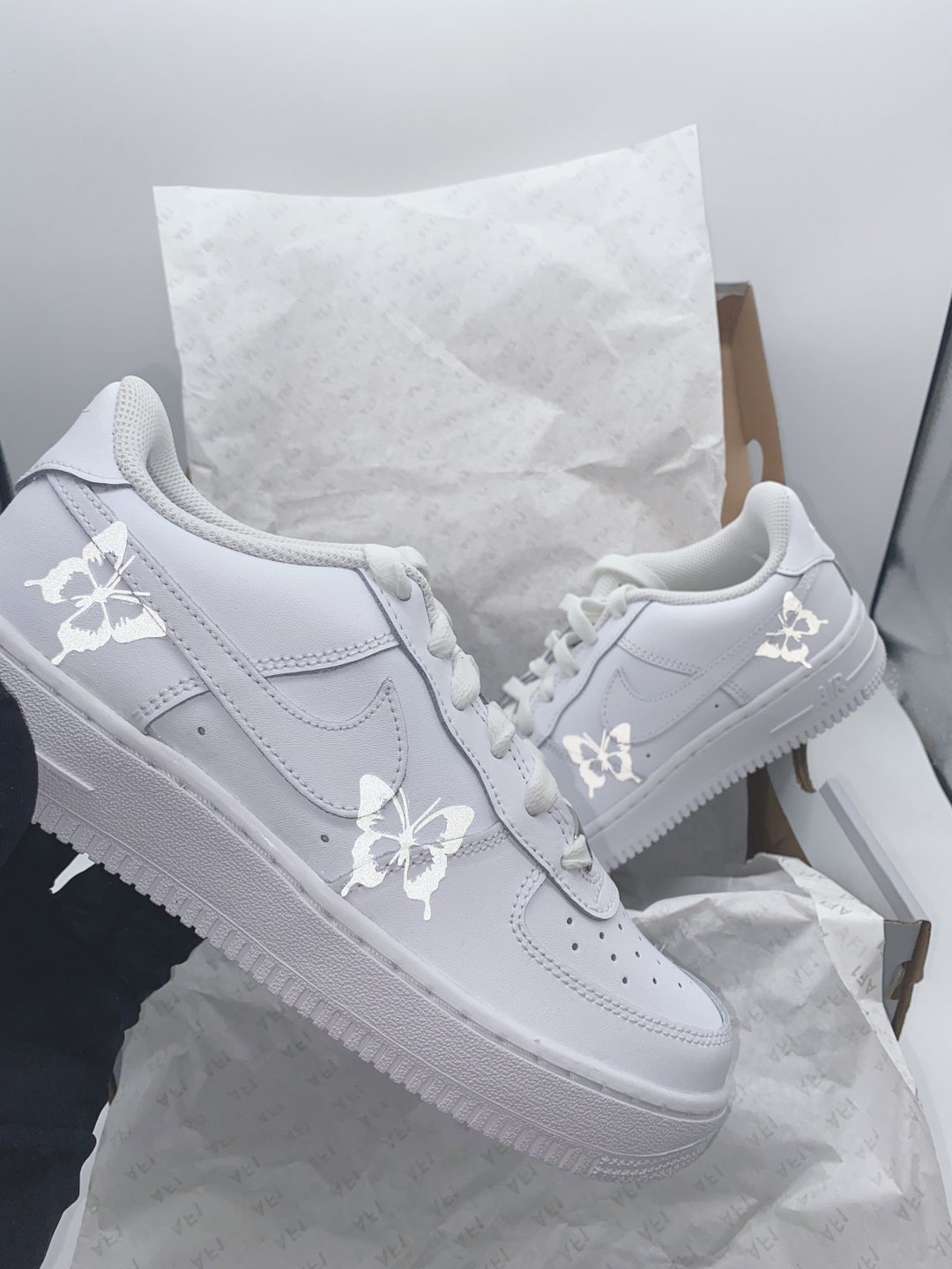 reflective butterfly af1