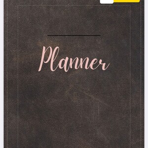 Simple Customizable Digital Planner