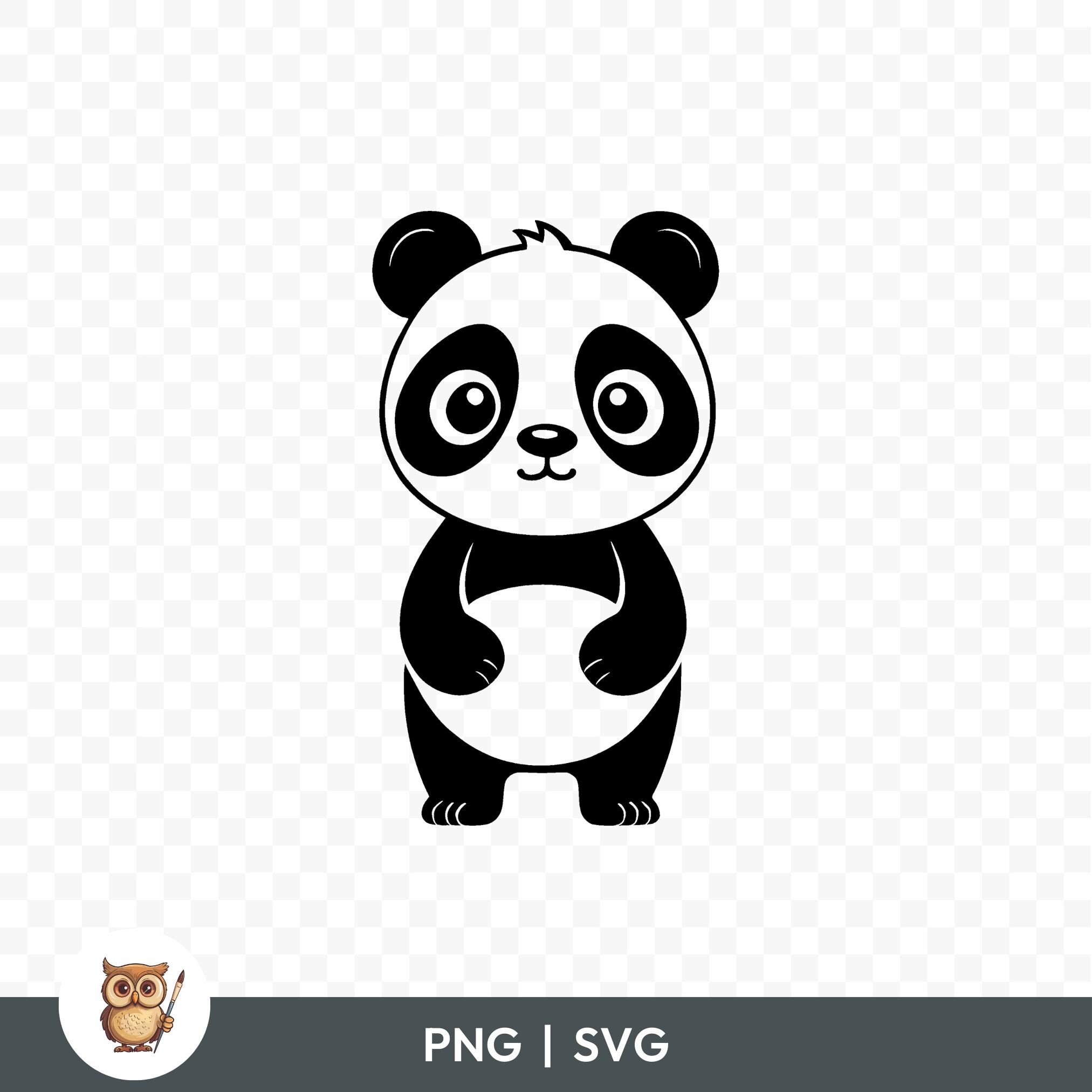 Cute Panda SVG Bundle, Panda Clipart, 15 Panda Cut Files for Cricut ...