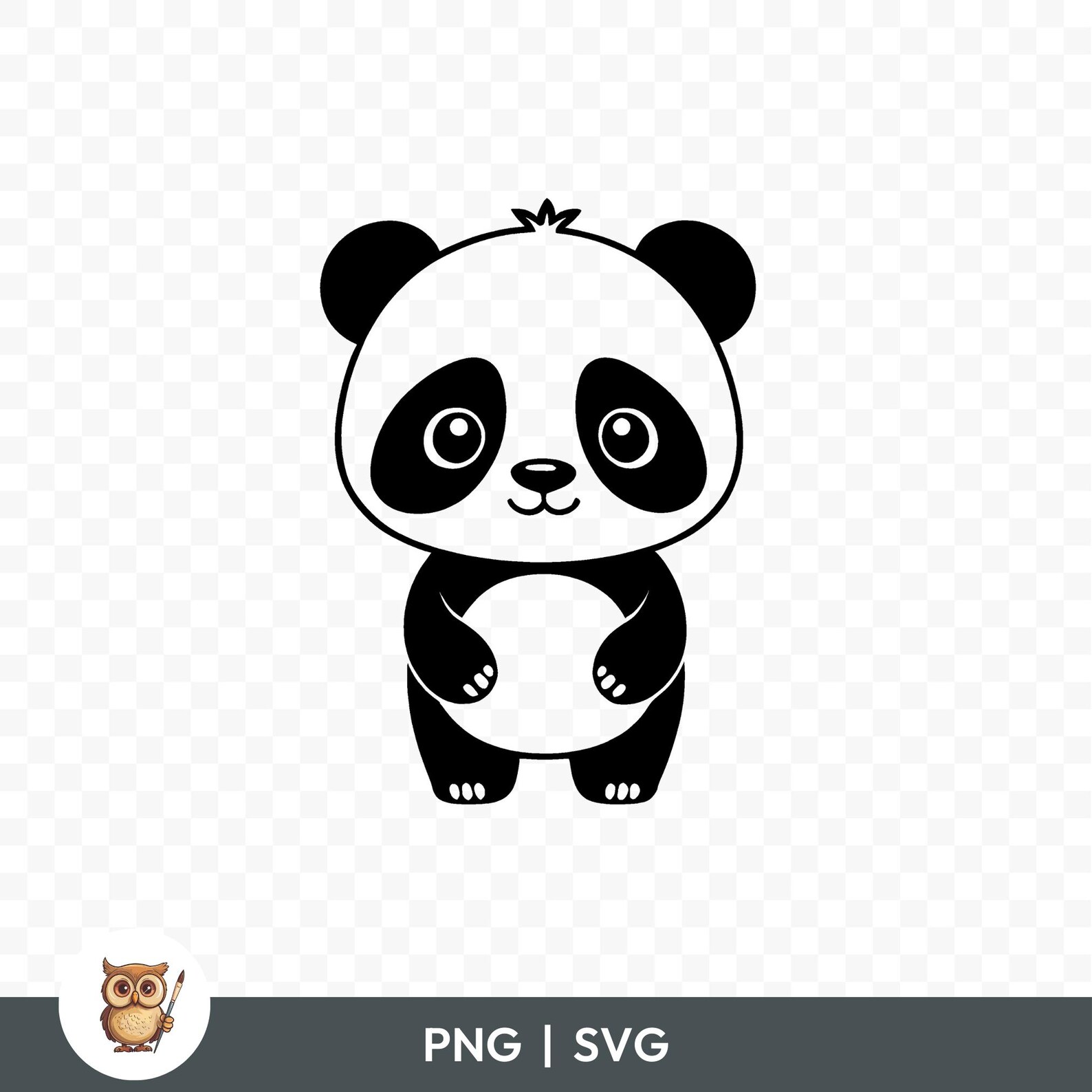 Cute Panda SVG Bundle, Panda Clipart, 15 Panda Cut Files for Cricut ...