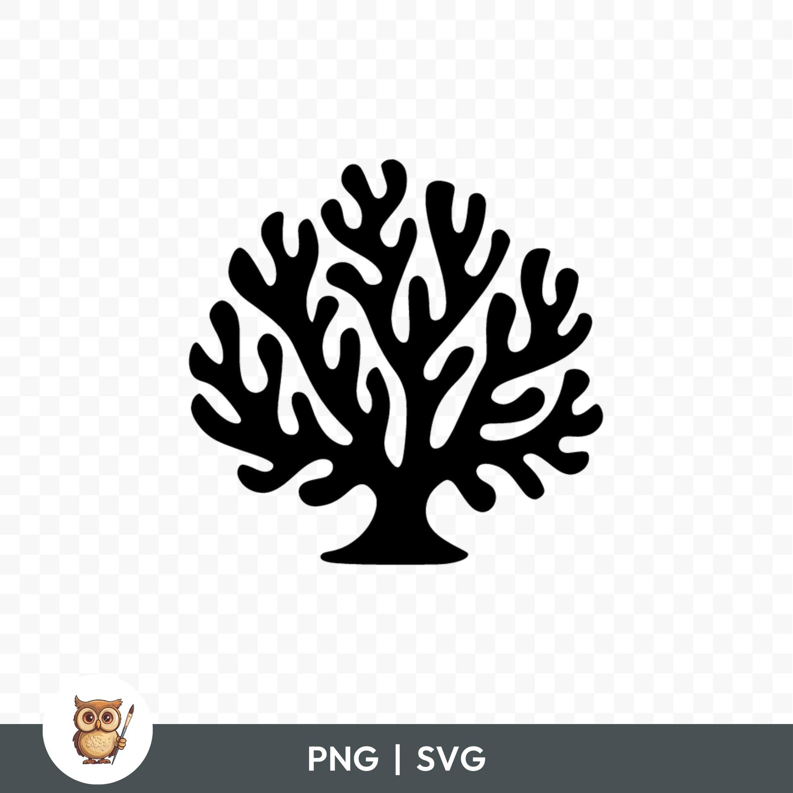 Coral Silhouette SVG Bundle, Coral Clipart, 15 Coral Cut Files for ...