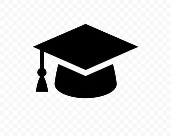 Graduation Cap SVG: Graduation Cap Cut File, Graduation Cap PNG, Graduation Cap Silhouette, Graduation Cricut, Graduation Clipart