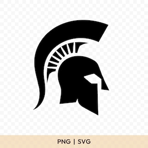 Spartan Helmet SVG: Spartan Helmet Cut File, Spartan Helmet PNG, Spartan Helmet Silhouette, Spartan Cricut, Spartan Clipart, Spartan Vector