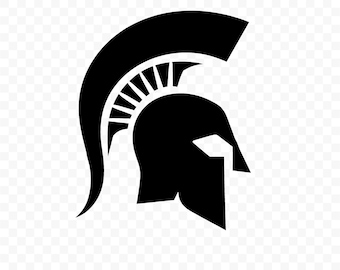 Spartan Helmet SVG: Spartan Helmet Cut File, Spartan Helmet PNG, Spartan Helmet Silhouette, Spartan Cricut, Spartan Clipart, Spartan Vector