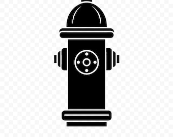 Feuer Hydrant SVG: Feuer Hydrant Schnittdatei, PNG, Silhouette, Cricut, Clipart