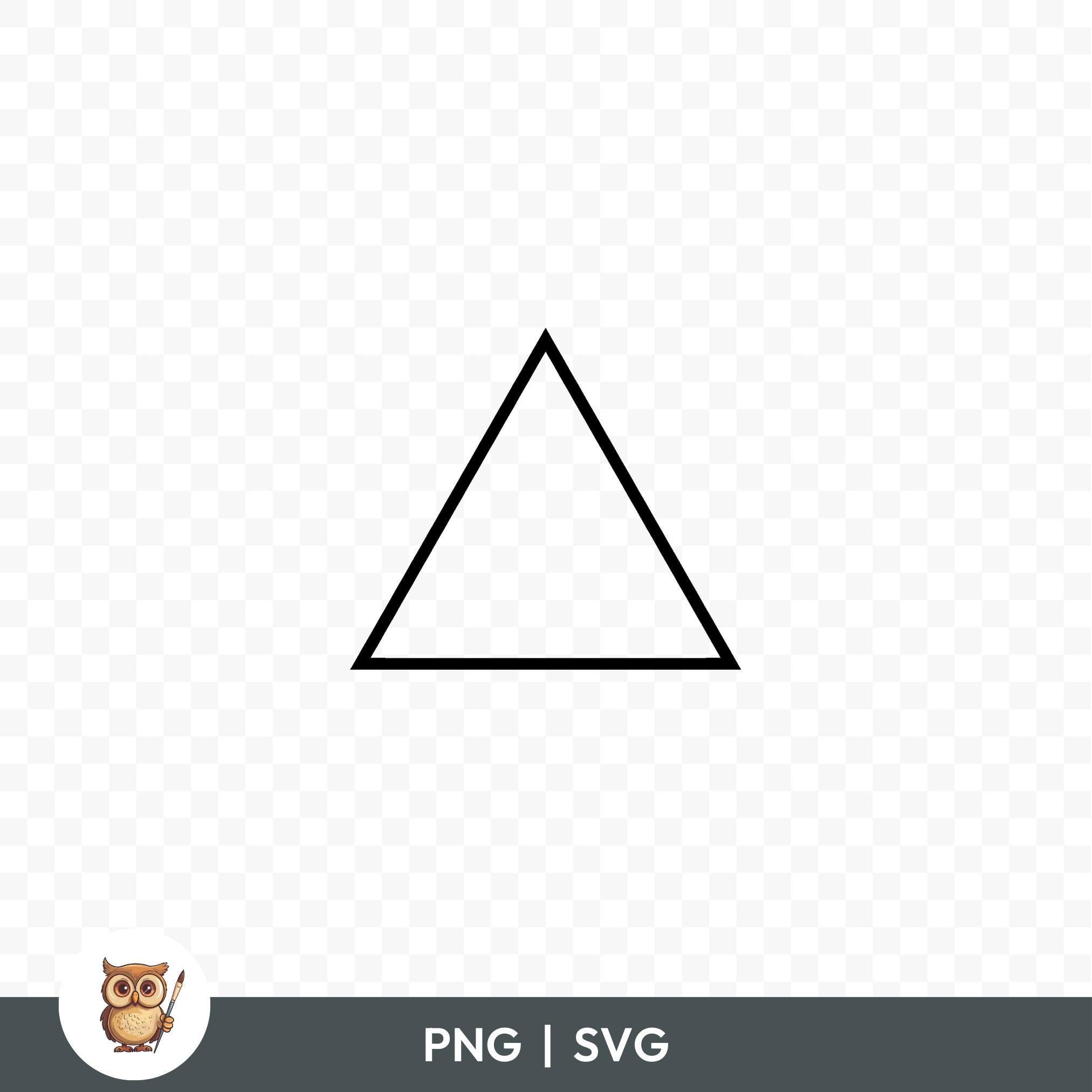 Triangle Frame SVG Bundle, Triangle Clipart, 15 Triangle Monogram Cut ...