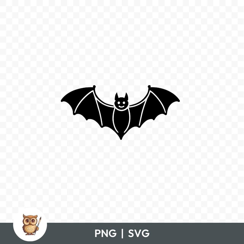 Bat SVG Bundle, Bats Clipart, 15 Bat Cut Files for Cricut, PNG and SVG ...